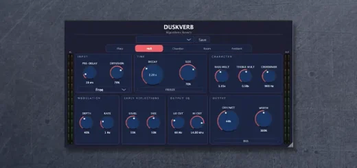 DuskVerb Professional Algorithmic Reverb