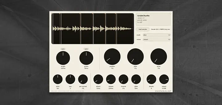 GrainCharlie Free Granular Synth