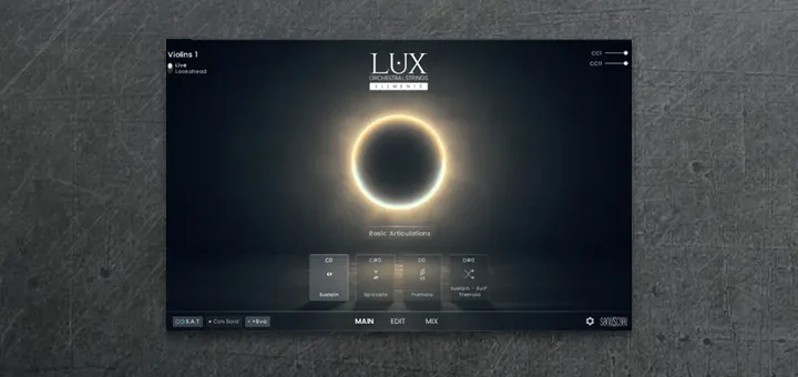 LUX Orchestral Strings Elements FREE