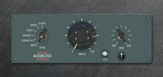 MIDBOSS Free VST Saturator