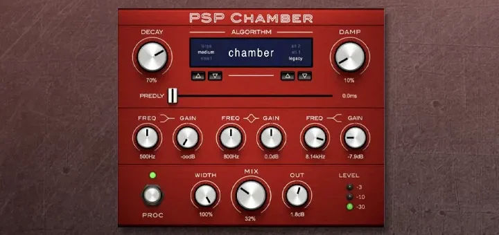PSP Chamber Virtual Chamber Reverb