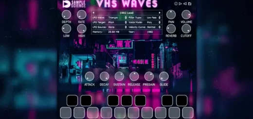 VHS Waves Free Tape Sound