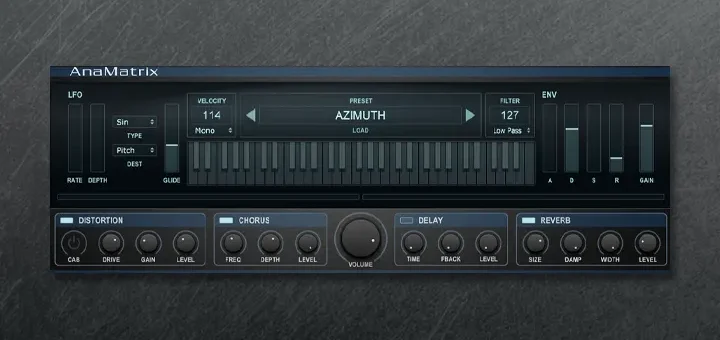 AnaMatrix Lite Free Synthesizer