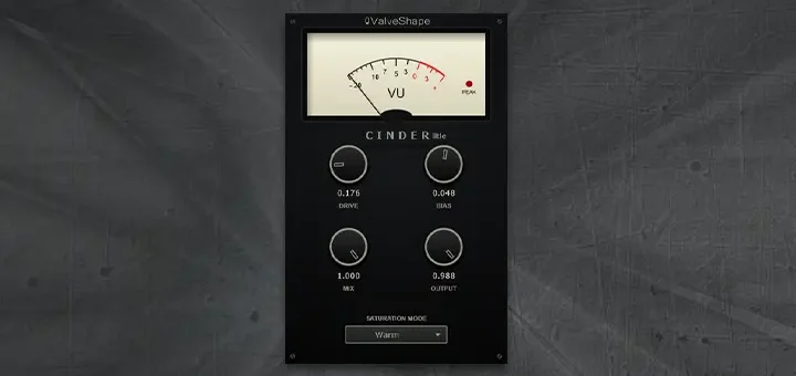 CINDER Lite Premium Analog Tube Saturation for Free