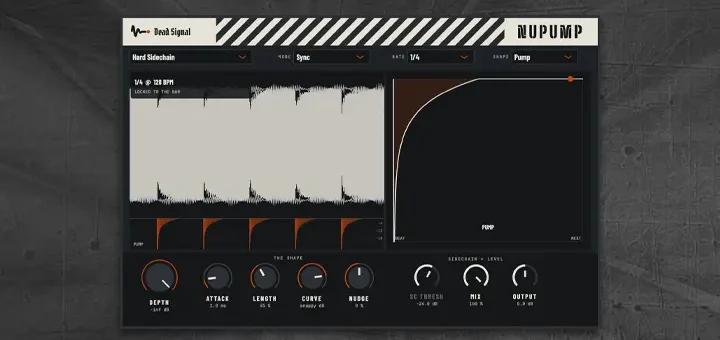 NuPump Free Sidechain and Volume Shaping