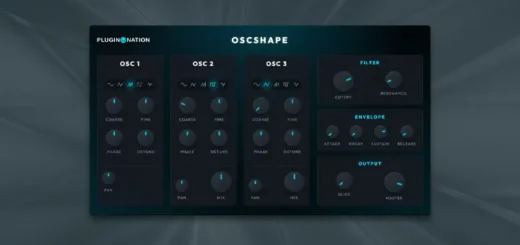 OscShape Free Advanced Monophonic Synthesizer