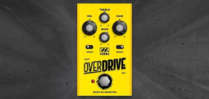 VZtec Overdrive Free Hybrid Drive Pedal