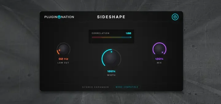 SideShape Mono-Compatible Stereo Expander